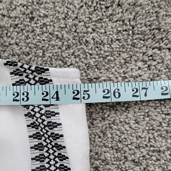 New Directions Curvy White & Black Sleeveless Dress 1X Lined - Picture 8 of 12